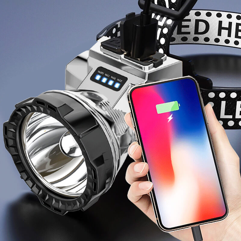 Faro LED Super Luminoso – Faro Potente per Attività all'Aperto e Lavoro