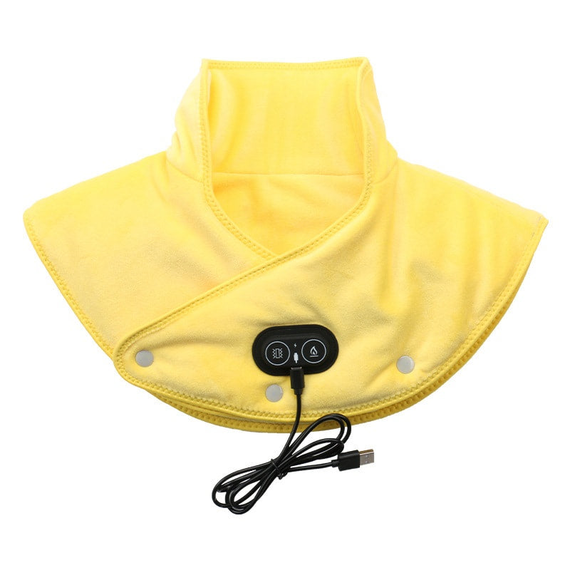 Cuscino Elettrico per Massaggio al Collo e Spalle con Calore e Vibrazione