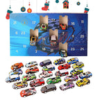 Calendario dell'Avvento RaceJoy | Conto alla rovescia festivo di 24 giorni con auto da corsa per bambini
