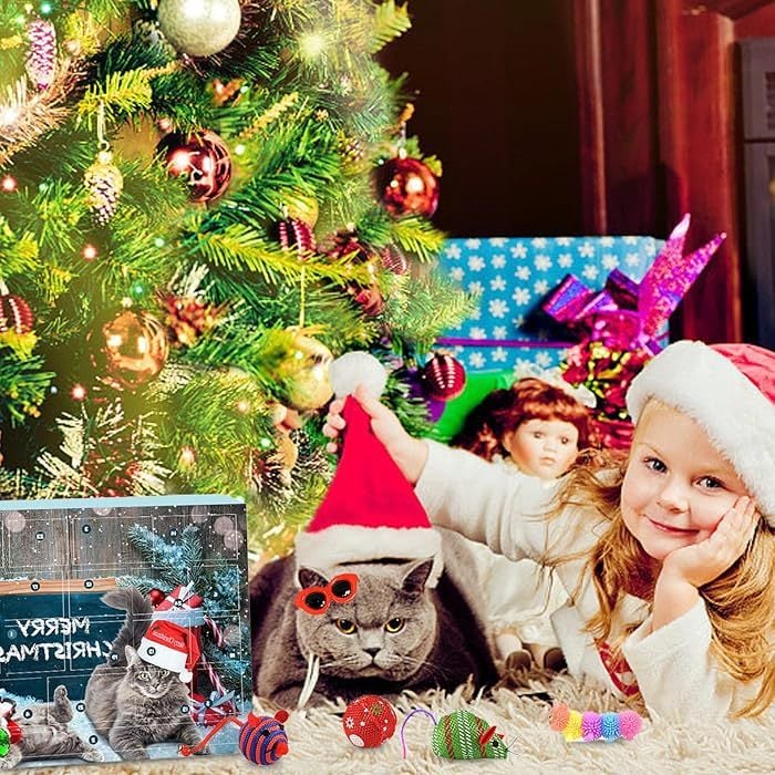 Pawfect | 2025 Calendario dell'Avvento per Gatti e Cani