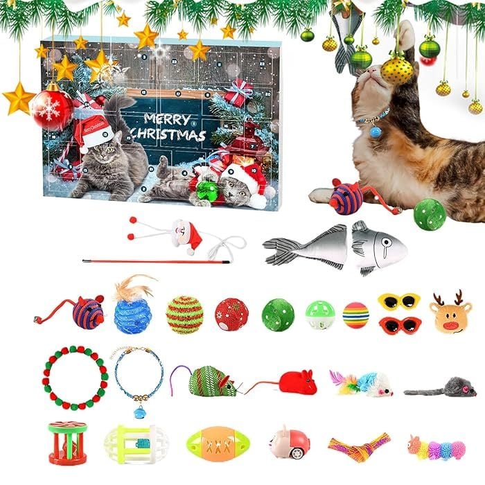 Pawfect | 2025 Calendario dell'Avvento per Gatti e Cani