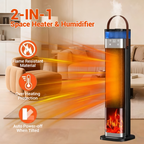 PTC Stufa 2000W con Umidificatore – Riscaldamento Elettrico 2-in-1