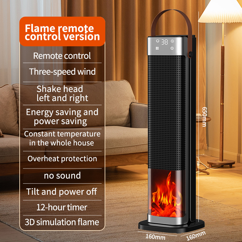 PTC Stufa 2000W con Umidificatore – Riscaldamento Elettrico 2-in-1