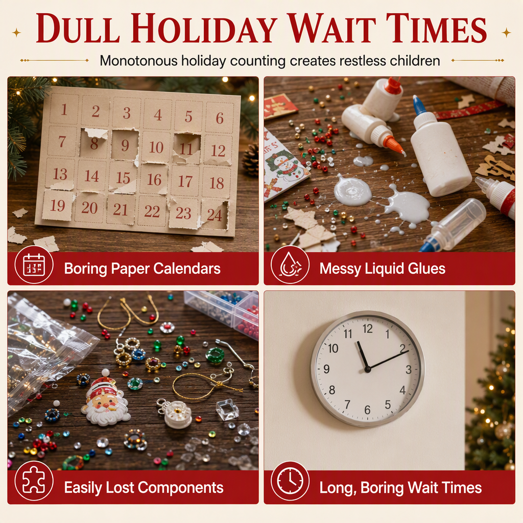 DIY Ornamenti di Natale Calendario dell'Avvento 2026 – 24 Giorni