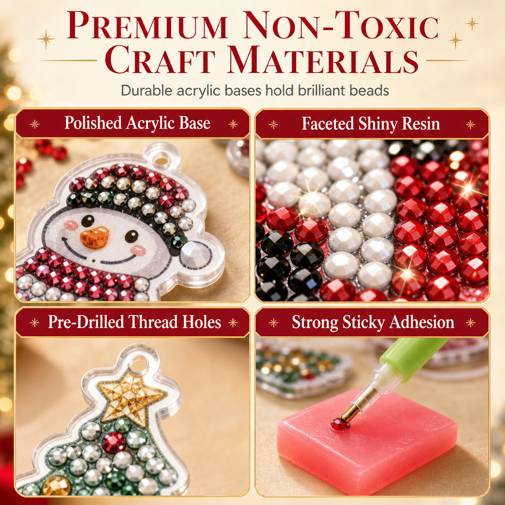 DIY Ornamenti di Natale Calendario dell'Avvento 2026 – 24 Giorni