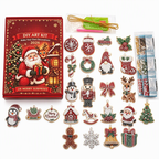 DIY Ornamenti di Natale Calendario dell'Avvento 2026 – 24 Giorni