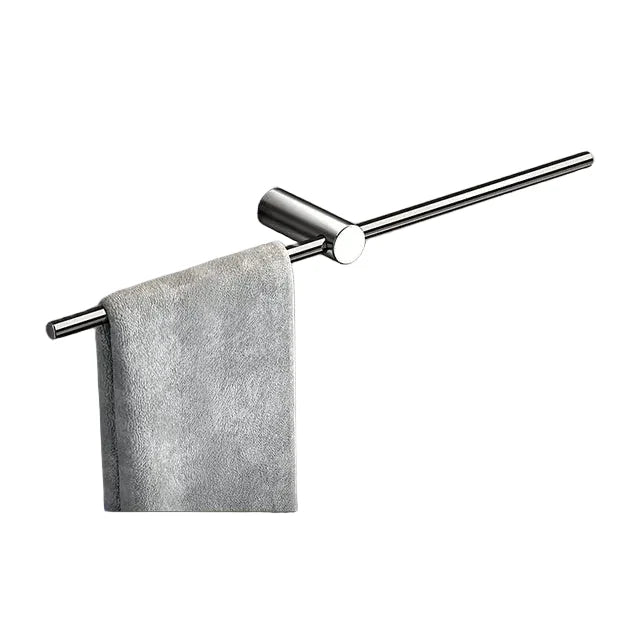 Barra Porta Asciugamani da Bagno Regolabile in Acciaio Inossidabile Porta Asciugamano Singolo