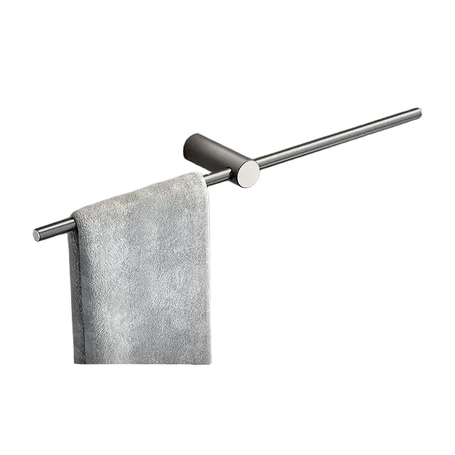 Barra Porta Asciugamani da Bagno Regolabile in Acciaio Inossidabile Porta Asciugamano Singolo