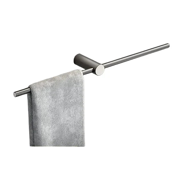 Barra Porta Asciugamani da Bagno Regolabile in Acciaio Inossidabile Porta Asciugamano Singolo
