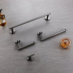 Set di Accessori per Bagno in Acciaio Inossidabile - Porta Asciugamani