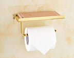 Supporto per telefono da bagno in acciaio inossidabile con ripiano