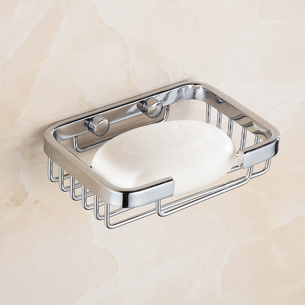 Portasapone in Acciaio Inossidabile per Bagno, Scaffale per Sapone, Scatola