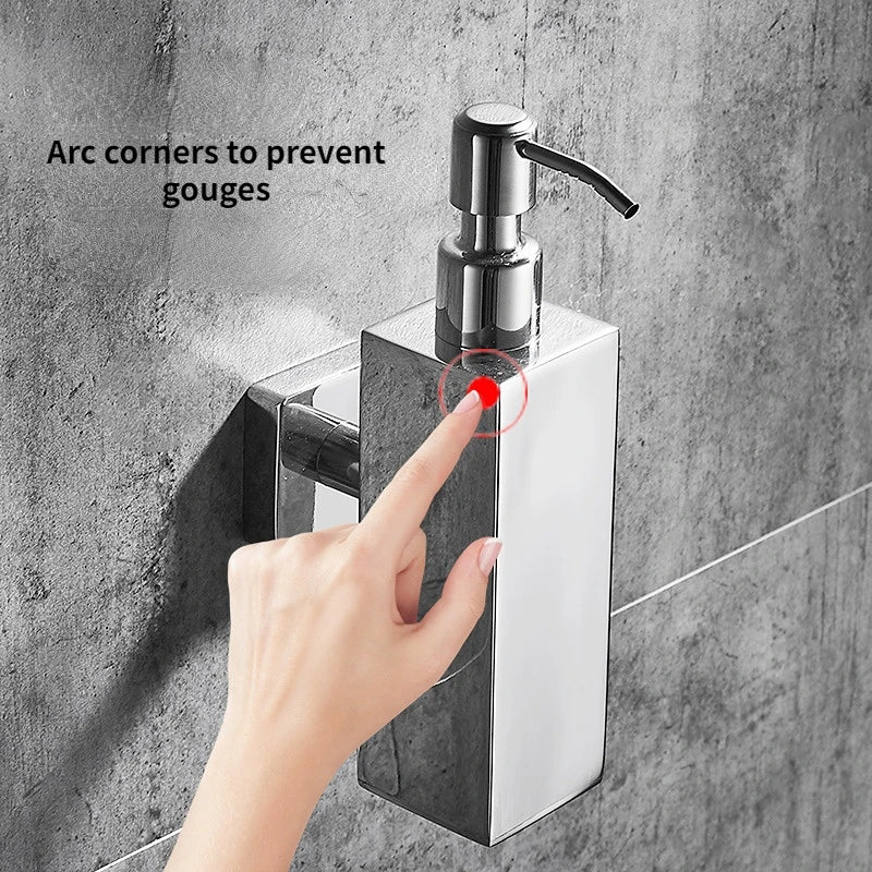 Dispenser di Sapone in Acciaio Inossidabile da Muro Dispenser di Sapone Liquido