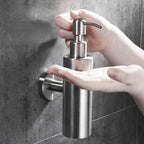 Dispenser di Sapone in Acciaio Inossidabile da Muro Dispenser di Sapone Liquido
