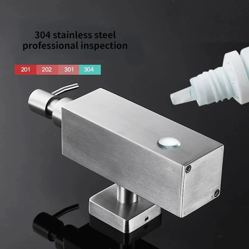 Dispenser di Sapone in Acciaio Inossidabile da Muro Dispenser di Sapone Liquido
