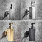Dispenser di Sapone in Acciaio Inossidabile da Muro Dispenser di Sapone Liquido