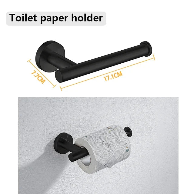 Porta carta igienica in acciaio inox da parete con ripiano accessorio