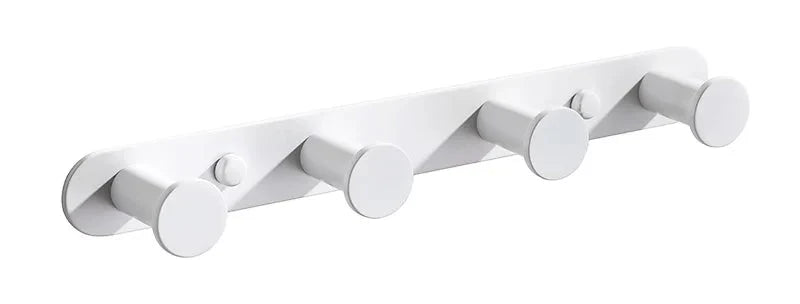 Barra per Asciugamani da Bagno in Acciaio Inossidabile a Muro con 3-8 Ganci