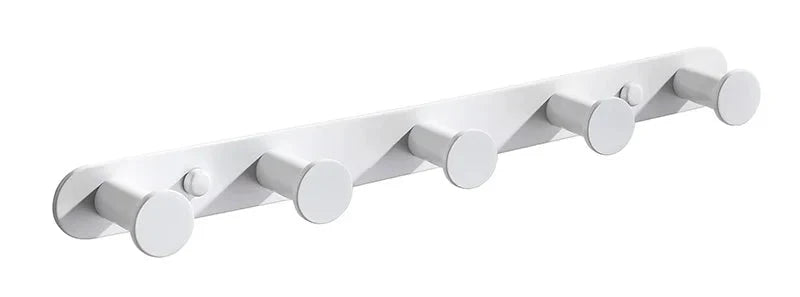 Barra per Asciugamani da Bagno in Acciaio Inossidabile a Muro con 3-8 Ganci