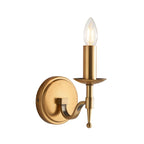 Interiors 1900 Stanford Applique da Parete in Ottone Antico