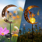 StellaGuardian Light - Luce Solare a Forma di Luna e Fata Impermeabile