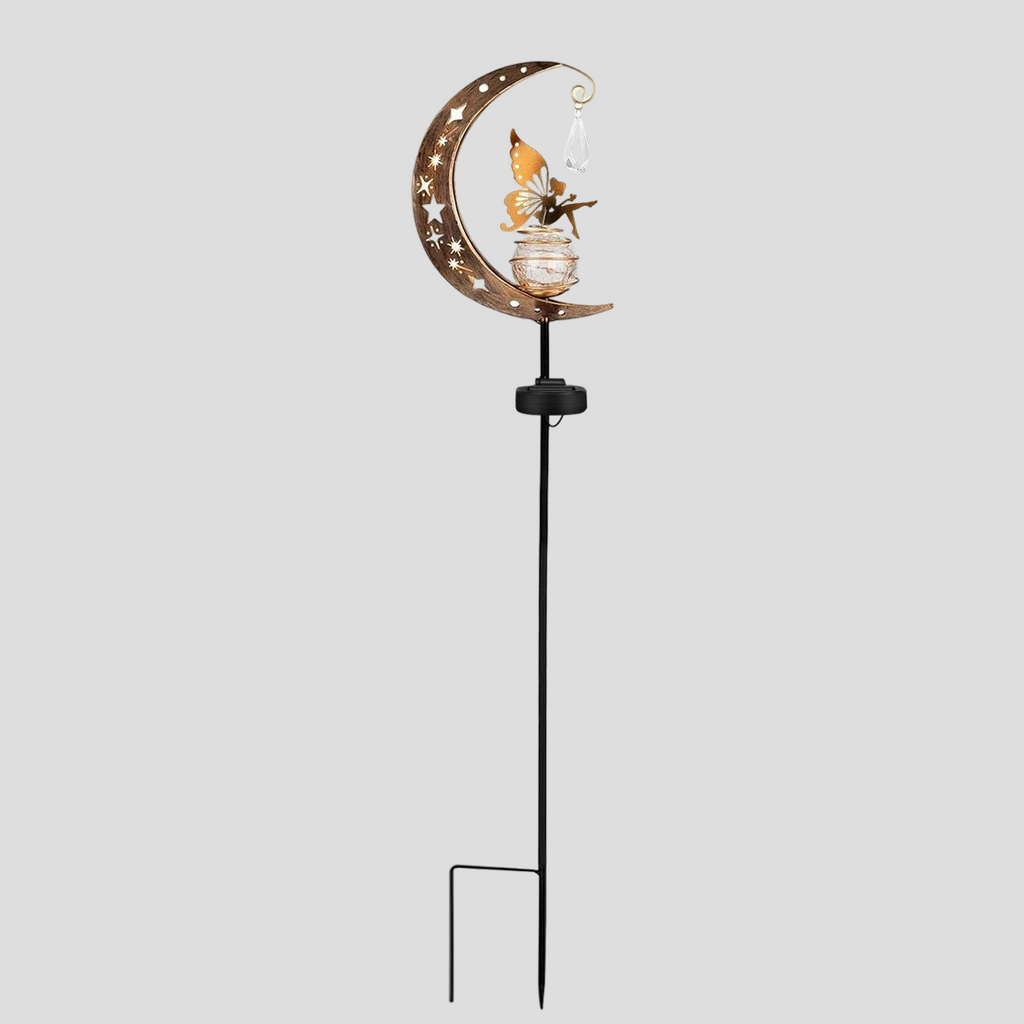 StellaGuardian Light - Luce Solare a Forma di Luna e Fata Impermeabile