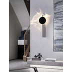 Stellar Light - Lampada da parete di lusso in acciaio inox per la casa