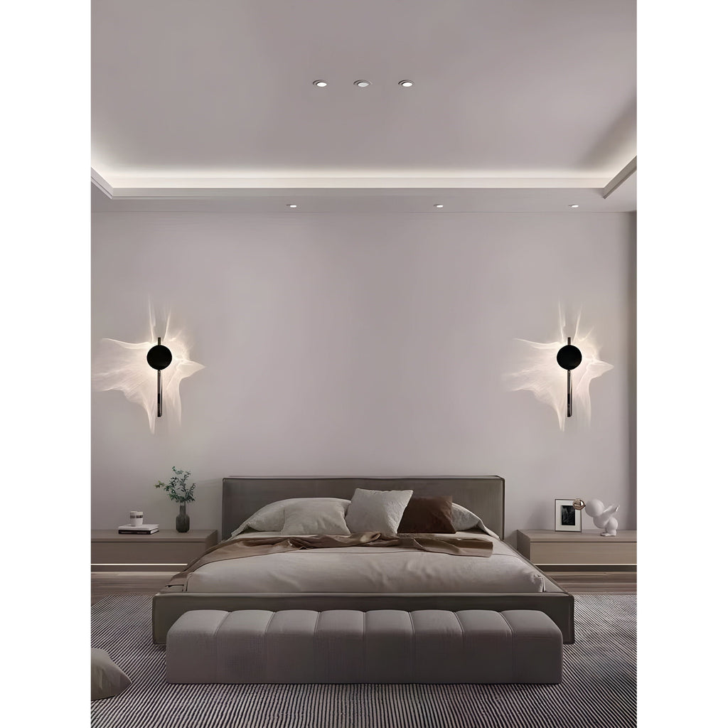 Stellar Light - Lampada da parete di lusso in acciaio inox per la casa