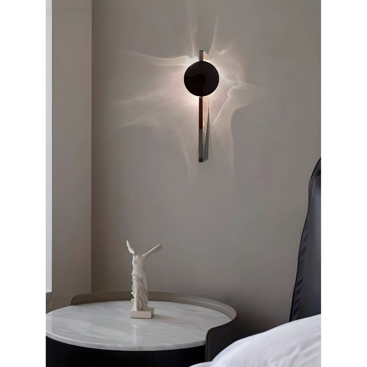 Stellar Light - Lampada da parete di lusso in acciaio inox per la casa