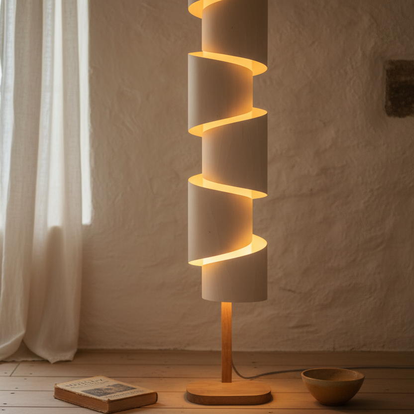 Lampada da Terra Stuart Lamble Stepp