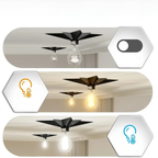 Applique LED a forma di stella – Moderna e Decorativa | Luce d'atmosfera per la casa