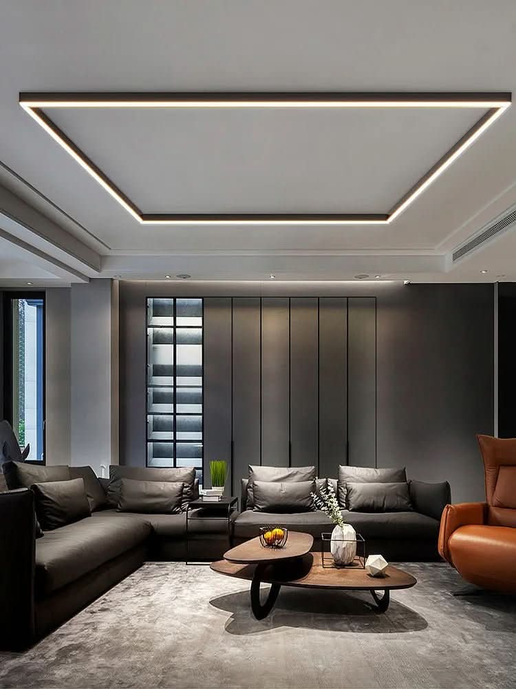 LUMIVIA – Lampada da soffitto LED minimalista con eleganza scandinava