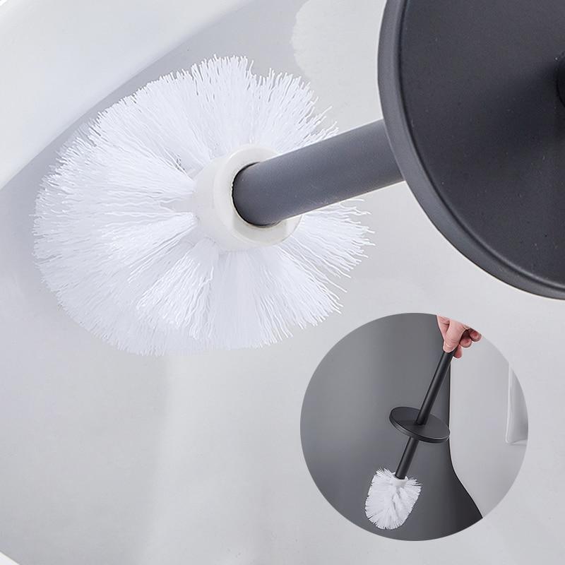 Set di Spazzola e Portasciugamani per WC Elegante