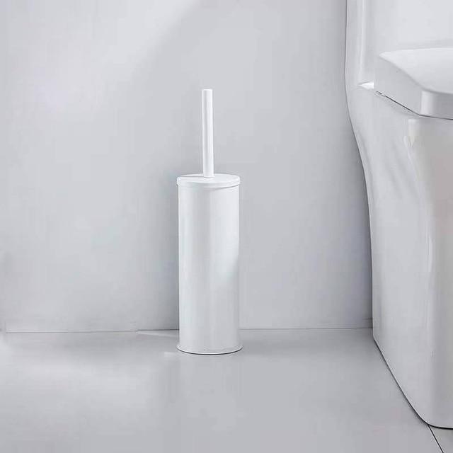 Set di Spazzola e Portasciugamani per WC Elegante