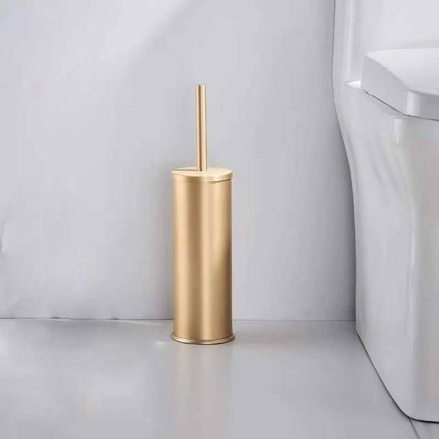 Set di Spazzola e Portasciugamani per WC Elegante