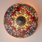 Interiors 1900 Sullivan Flush Tiffany Lampada da Soffitto