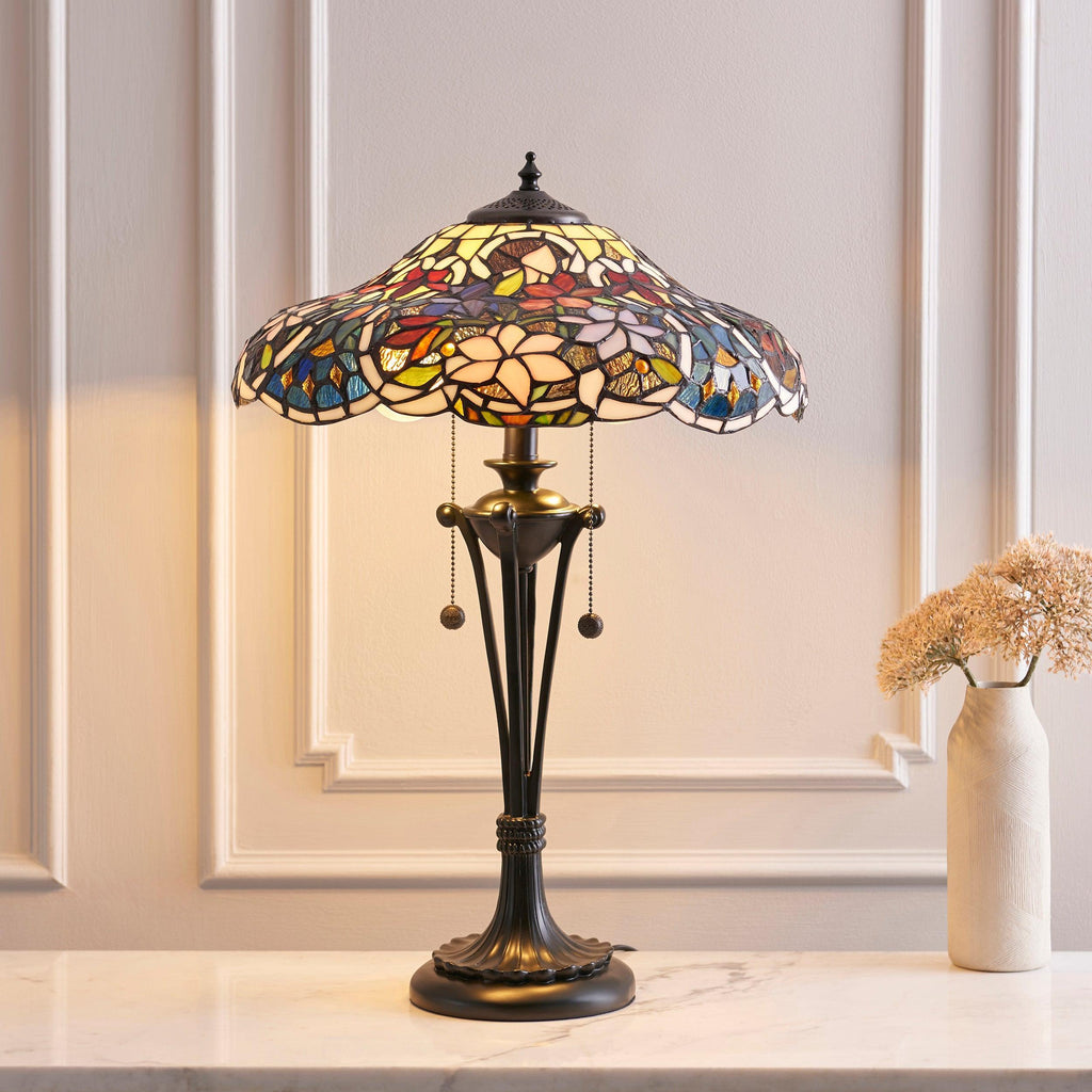 Lampada da Tavolo Tiffany Sullivan di Interiors 1900