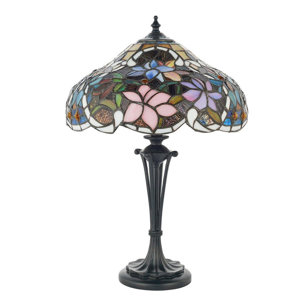 Interiors 1900 Sullivan Piccola Lampada da Tavolo Tiffany