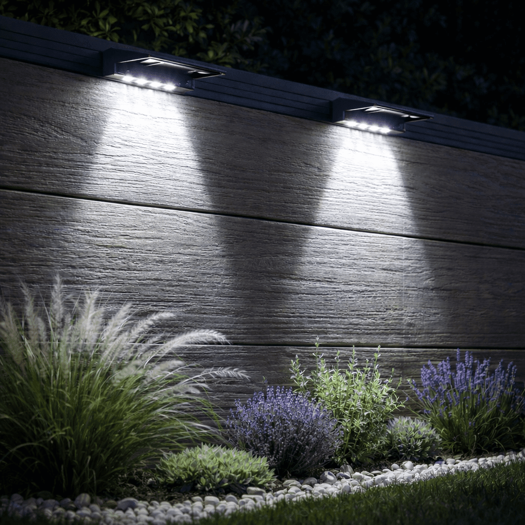 SUNEDGE – Lampada Solare da Parete per Spazi Esterni
