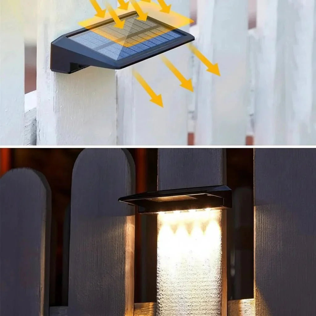SUNEDGE – Lampada Solare da Parete per Spazi Esterni
