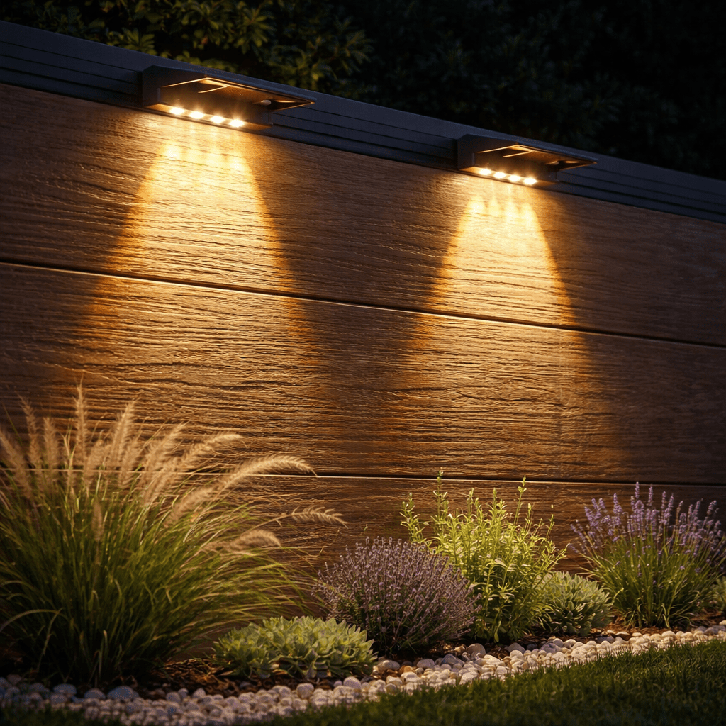 SUNEDGE – Lampada Solare da Parete per Spazi Esterni