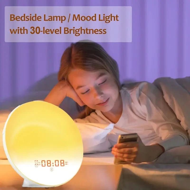 Orologio SunRise – Luce Naturale per il Risveglio con Esperienza Sonora Rilassante