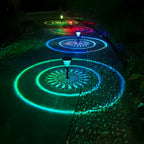 SunSphere Light - Set di 4 eleganti luci solari da giardino