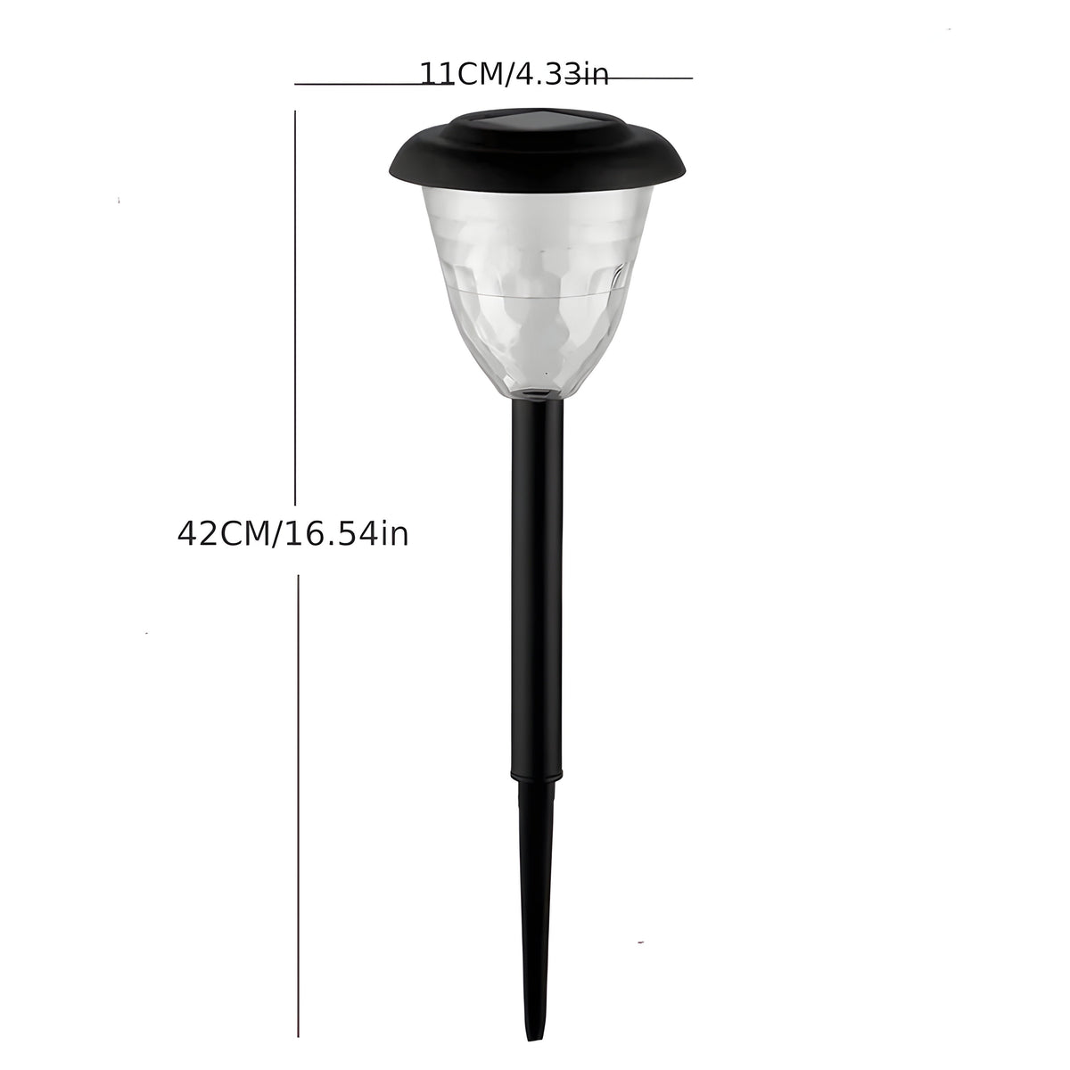 SunSphere Light - Set di 4 eleganti luci solari da giardino