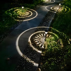 SunSphere Light - Set di 4 eleganti luci solari da giardino