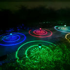 SunSphere Light - Set di 4 eleganti luci solari da giardino
