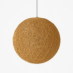Sospensione palla di carta Wicker