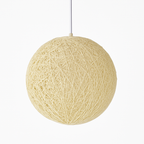 Sospensione palla di carta Wicker