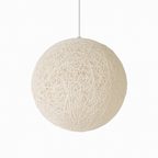 Sospensione palla di carta Wicker