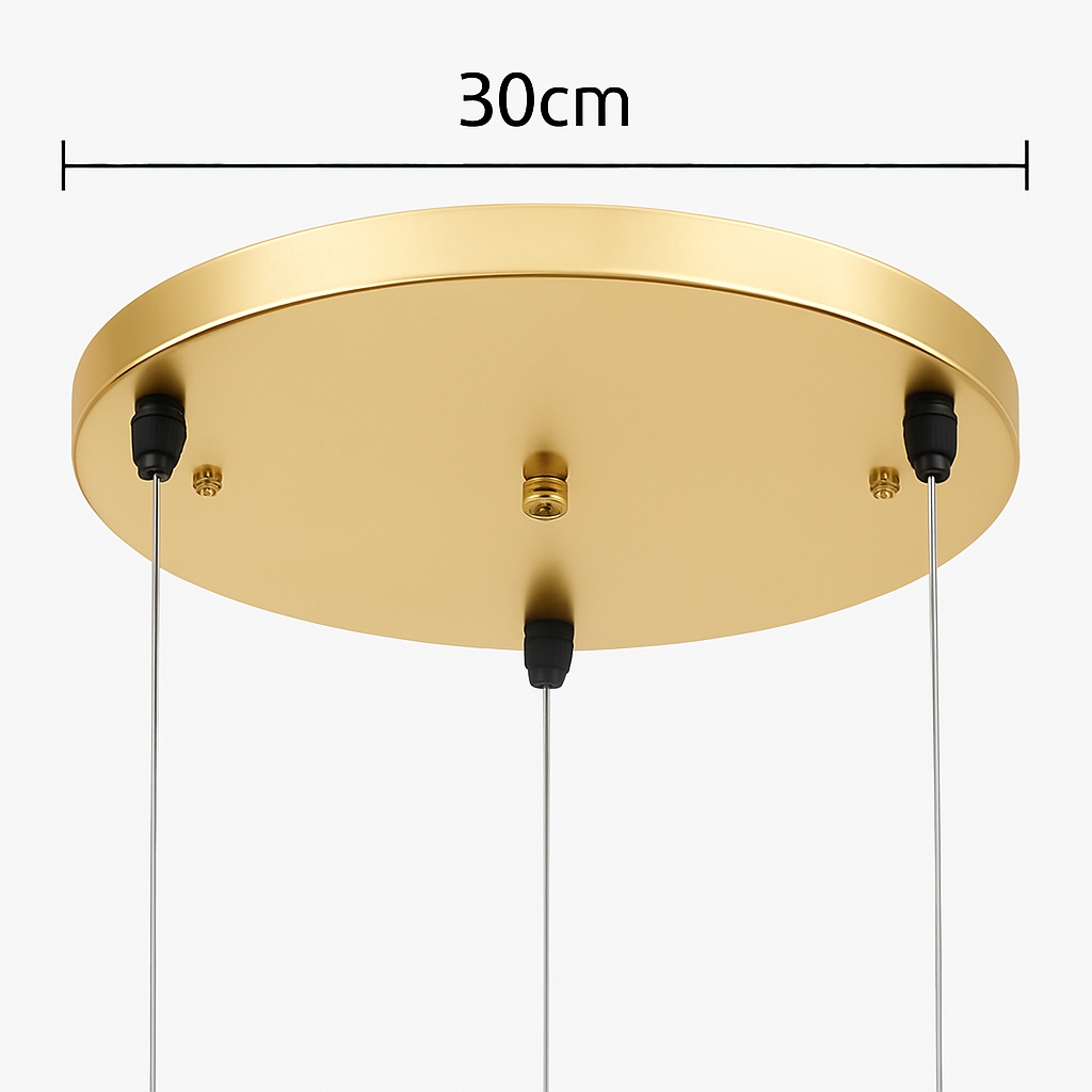 Sospensione a forma di palla in vetro design nordico moderno decorativa loft LED